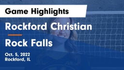 Rockford Christian  vs Rock Falls  Game Highlights - Oct. 5, 2022