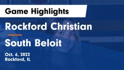 Rockford Christian  vs South Beloit  Game Highlights - Oct. 6, 2022