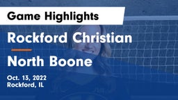 Rockford Christian  vs North Boone  Game Highlights - Oct. 13, 2022