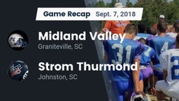 Recap: Midland Valley  vs. Strom Thurmond  2018