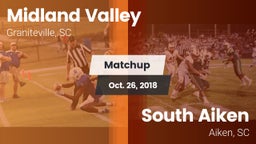 Matchup: Midland Valley High vs. South Aiken  2018