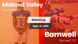 Matchup: Midland Valley High vs. Barnwell  2019