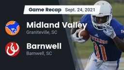 Recap: Midland Valley  vs. Barnwell  2021