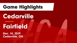 Cedarville  vs Fairfield  Game Highlights - Dec. 14, 2019