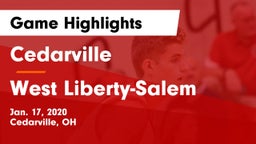 Cedarville  vs West Liberty-Salem  Game Highlights - Jan. 17, 2020