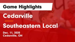 Cedarville  vs Southeastern Local  Game Highlights - Dec. 11, 2020