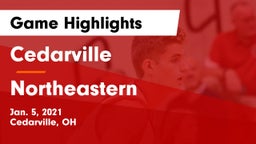 Cedarville  vs Northeastern  Game Highlights - Jan. 5, 2021