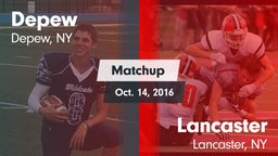 Matchup: Depew  vs. Lancaster  2016