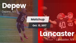 Matchup: Depew  vs. Lancaster  2017