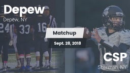 Matchup: Depew  vs. CSP 2018