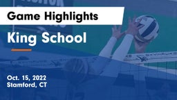 King School Game Highlights - Oct. 15, 2022