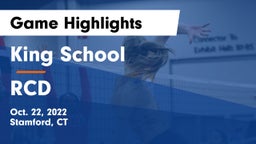 King School vs RCD Game Highlights - Oct. 22, 2022
