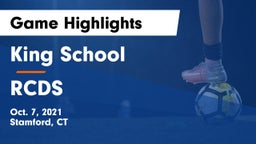 King School vs RCDS Game Highlights - Oct. 7, 2021