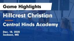 Hillcrest Christian  vs Central Hinds Academy  Game Highlights - Dec. 18, 2020