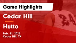 Cedar Hill  vs Hutto  Game Highlights - Feb. 21, 2023