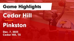 Cedar Hill  vs Pinkston Game Highlights - Dec. 7, 2023