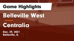 Belleville West  vs Centralia  Game Highlights - Dec. 29, 2021