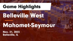 Belleville West  vs Mahomet-Seymour  Game Highlights - Nov. 21, 2023