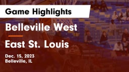Belleville West  vs East St. Louis  Game Highlights - Dec. 15, 2023