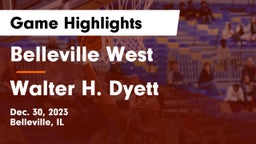 Belleville West  vs Walter H. Dyett  Game Highlights - Dec. 30, 2023