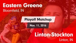 Matchup: Eastern Greene High vs. Linton-Stockton  2016