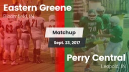 Matchup: Eastern Greene High vs. Perry Central  2017