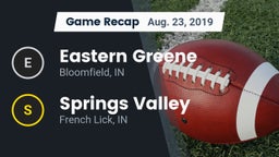 Recap: Eastern Greene  vs. Springs Valley  2019
