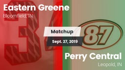Matchup: Eastern Greene High vs. Perry Central  2019