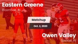 Matchup: Eastern Greene High vs. Owen Valley  2020