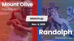 Matchup: Mount Olive vs. Randolph  2016