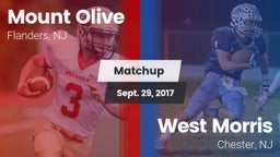 Matchup: Mount Olive vs. West Morris  2017