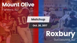 Matchup: Mount Olive vs. Roxbury  2017