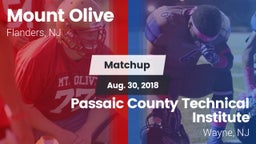 Matchup: Mount Olive vs. Passaic County Technical Institute 2018