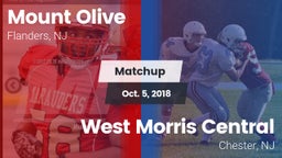 Matchup: Mount Olive vs. West Morris Central  2018