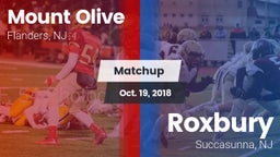 Matchup: Mount Olive vs. Roxbury  2018