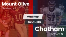 Matchup: Mount Olive vs. Chatham  2019