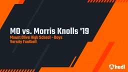Mount Olive football highlights MO vs. Morris Knolls '19