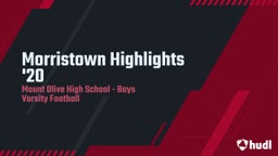 Mount Olive football highlights Morristown Highlights '20