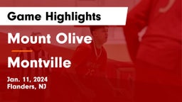 Mount Olive  vs Montville  Game Highlights - Jan. 11, 2024