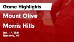 Mount Olive  vs Morris Hills  Game Highlights - Jan. 17, 2024