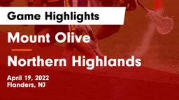 Mount Olive  vs Northern Highlands  Game Highlights - April 19, 2022