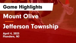 Mount Olive  vs Jefferson Township  Game Highlights - April 4, 2023