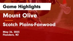 Mount Olive  vs Scotch Plains-Fanwood  Game Highlights - May 26, 2023