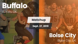 Matchup: Buffalo  vs. Boise City  2019