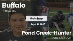 Matchup: Buffalo  vs. Pond Creek-Hunter  2020