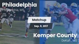 Matchup: Philadelphia High vs. Kemper County  2017