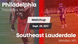 Matchup: Philadelphia High vs. Southeast Lauderdale  2017