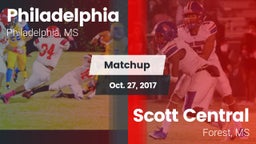 Matchup: Philadelphia High vs. Scott Central  2017