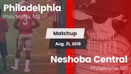 Matchup: Philadelphia High vs. Neshoba Central  2018