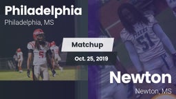 Matchup: Philadelphia High vs. Newton  2019